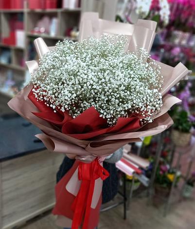 Букет цветов из: Гипсофила в Килемары