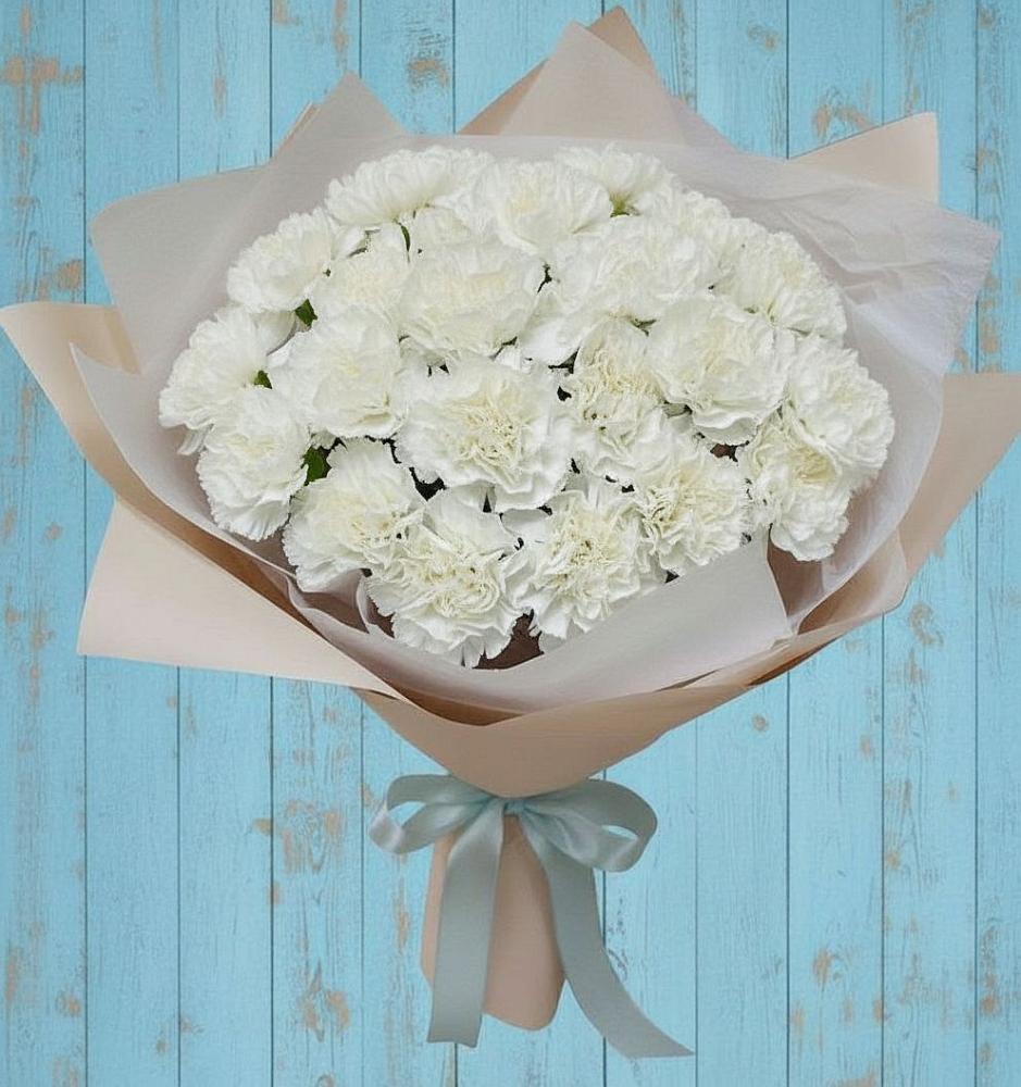 Букет цветов из: Гвоздики в Килемары