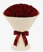 Букет 101 Бордовая роза Блэк Бакарра в Килемары