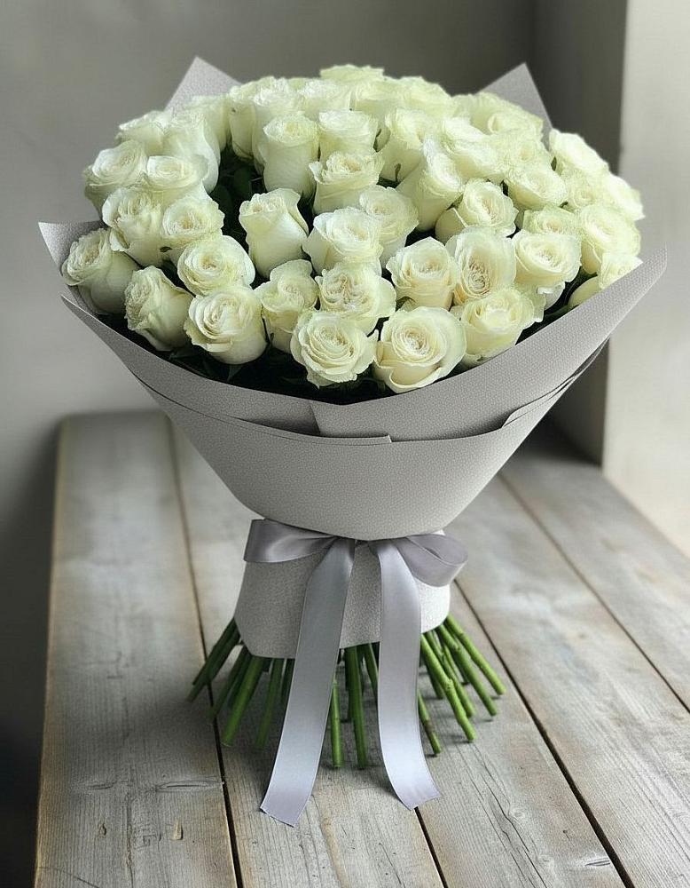 Букет 35 Белых роз в Килемары