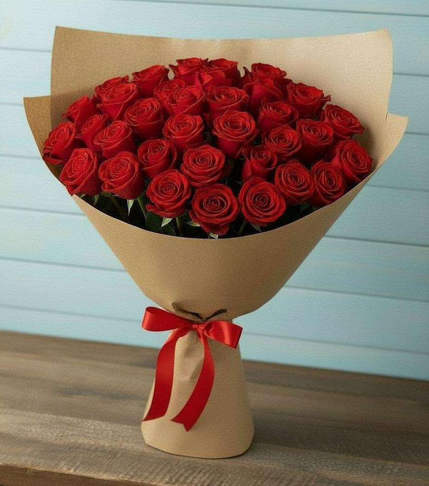 Букет Красные розы Милано в Килемары