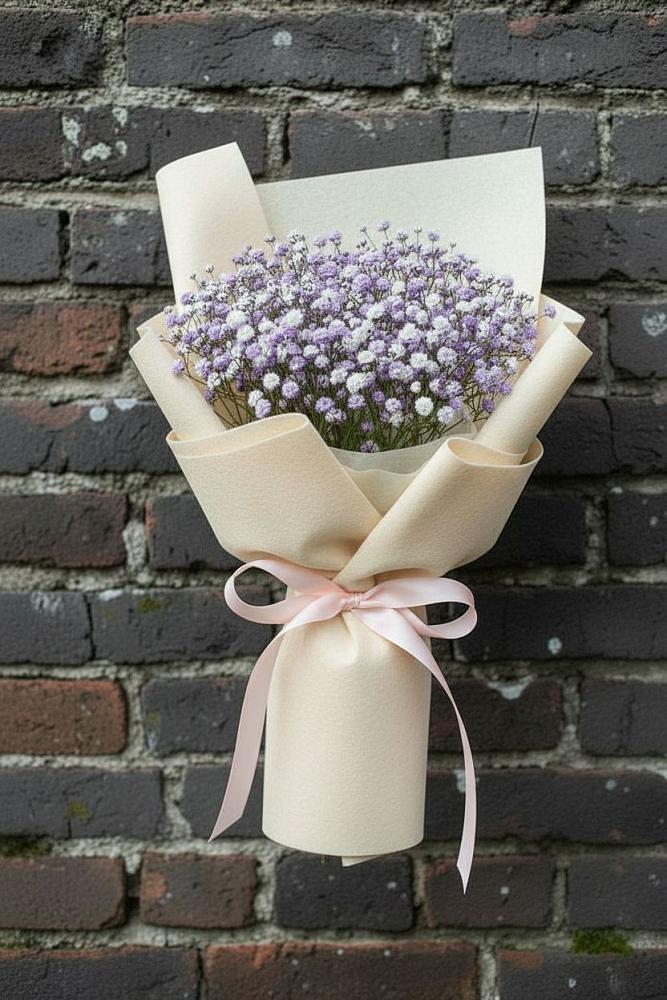 Букет цветов из: Гипсофила в Килемары