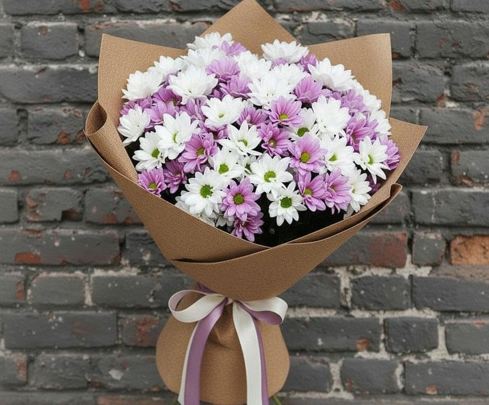 Букет цветов из: Хризантемы в Килемары