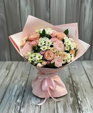 Букет цветов из:  Гвоздики, Розы и Хризантемы #REPLACE_PRED# Килемары