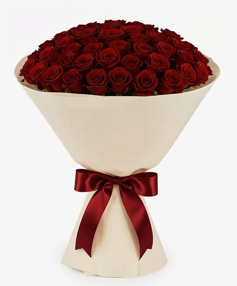 Букет 101 Бордовая роза Блэк Бакарра в Килемары